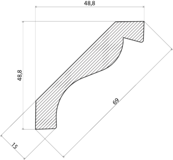 ALLMOGETAKLIST EHL PROLIST SVANH361 15X69 SVANHALS FURU15X69MM