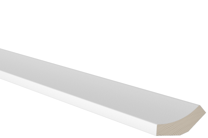 BRÅTTLIST EHL PROLIST FURU VIT, 15X43X4400MM