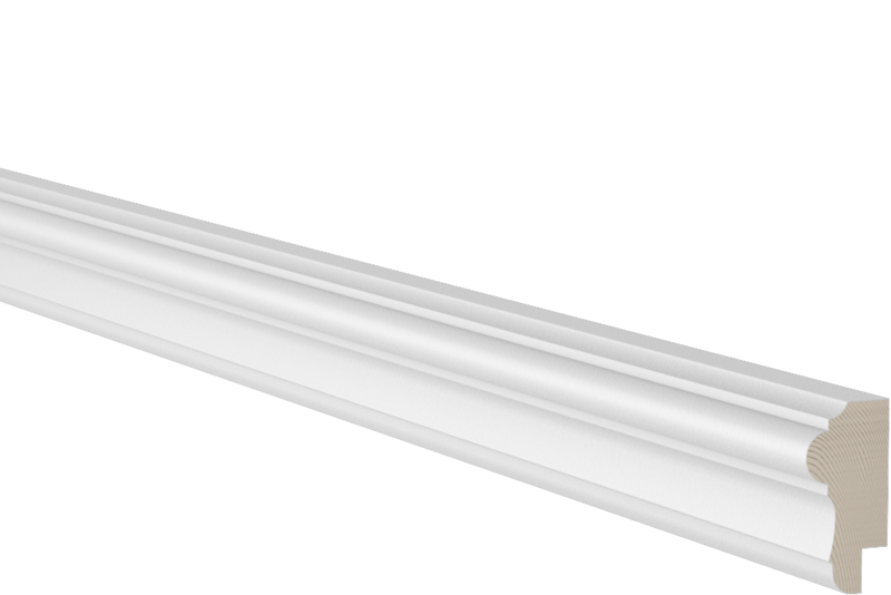 BRÖSTLIST EHL PROLIST 21X43X2400MM 6MM, FALS FURU VIT