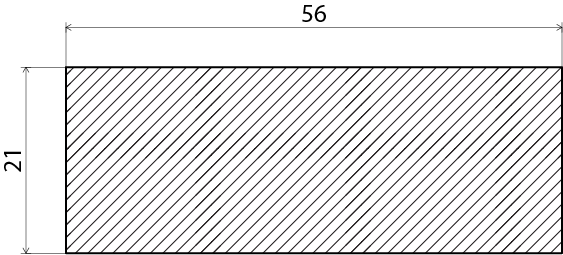 PLANHYVLAD EHL PROLIST FURU 21X56MM /M