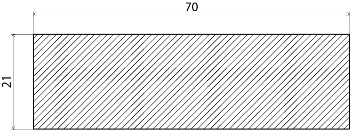 PLANHYVLAD EHL PROLIST EK OBH 21X70MM