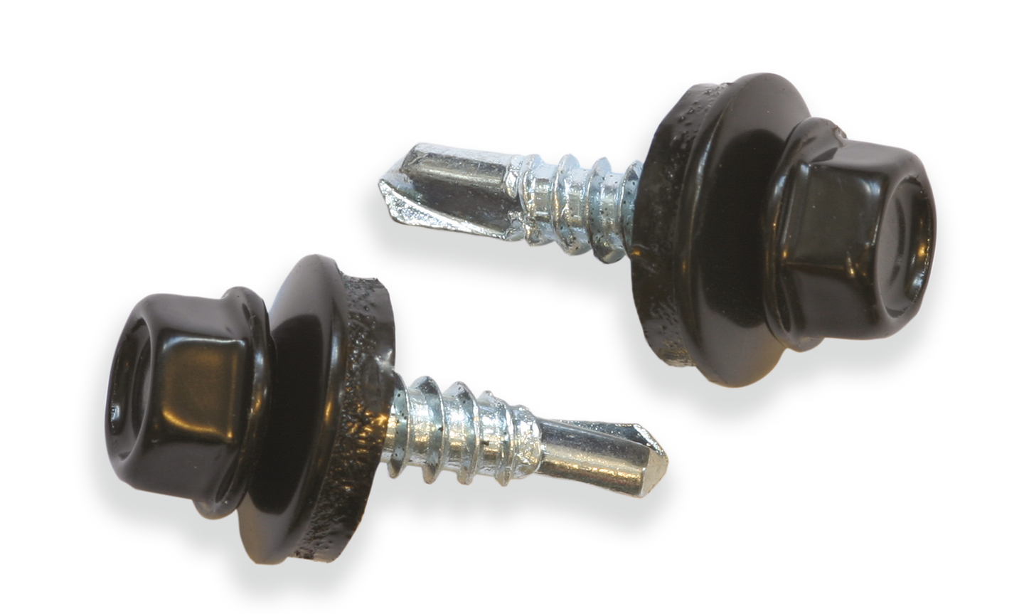 FARMARSKRUV EJOT 4,9X35 TRÄ RÖD, TEGEL RAL8004 250ST