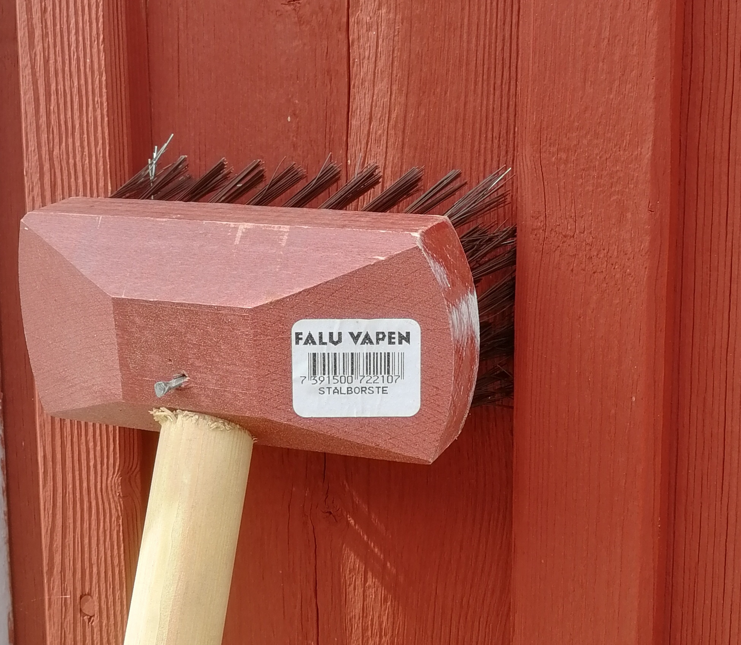 STÅLBORSTE 100 TRÄHANDTAG FALU VAPEN