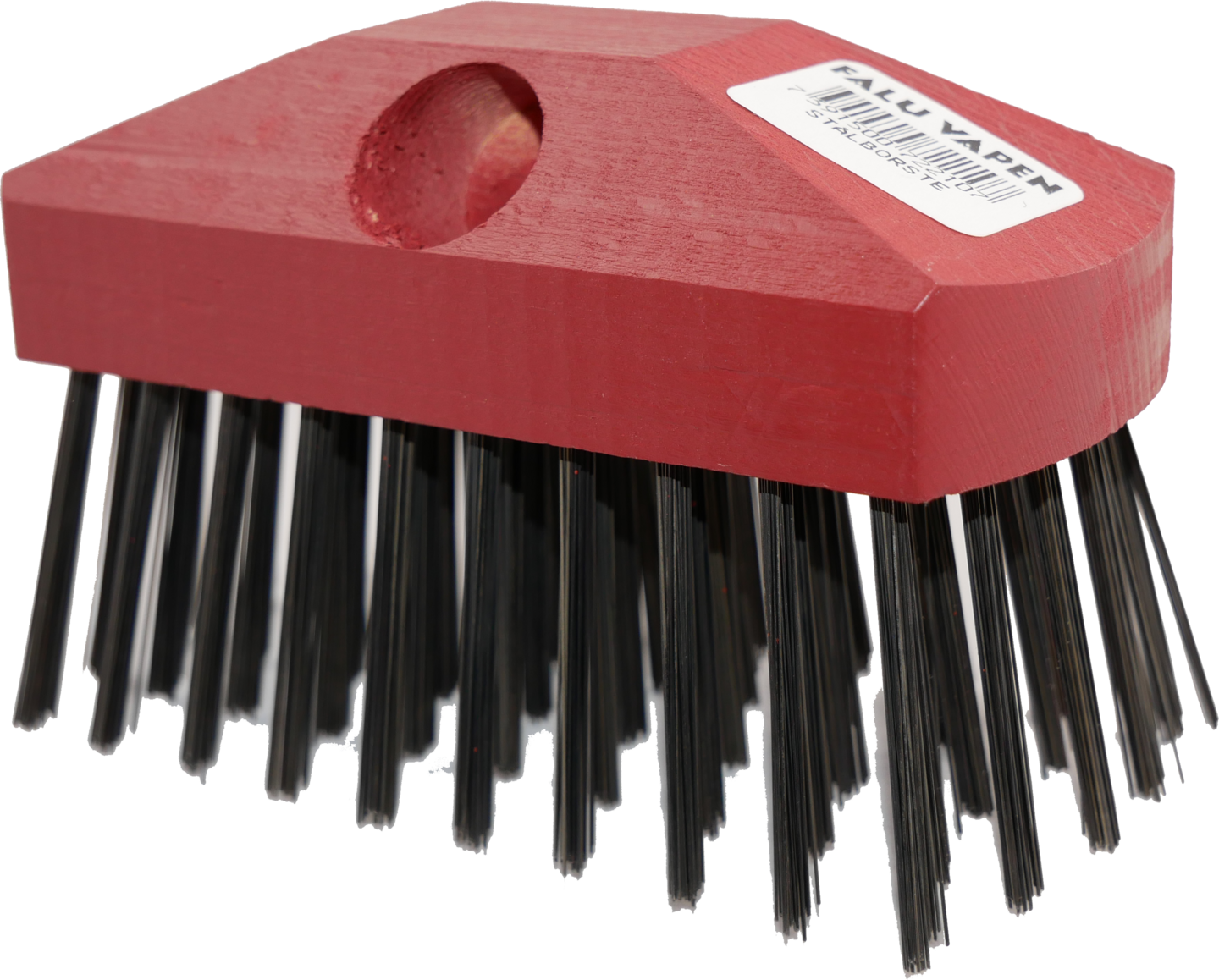 STÅLBORSTE 100 TRÄHANDTAG FALU VAPEN