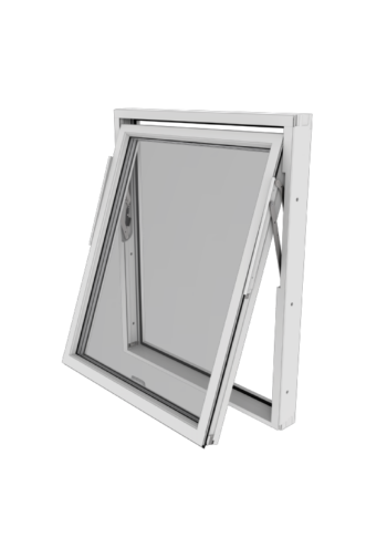 FÖNSTER ELITFÖNSTER HFA 10-13 ALU VITMÅLAT, VRIDFÖNSTER