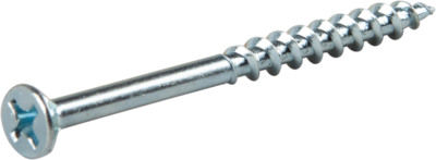 SPÅNSKIVESKRUV TRÄ 4.2X55 1000 BLANKFÖRZINKAD