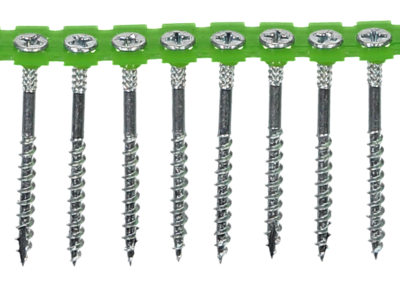 SPÅNSKIVESKRUV BA 4.2X55 1000 BANDAD TRÄREGEL