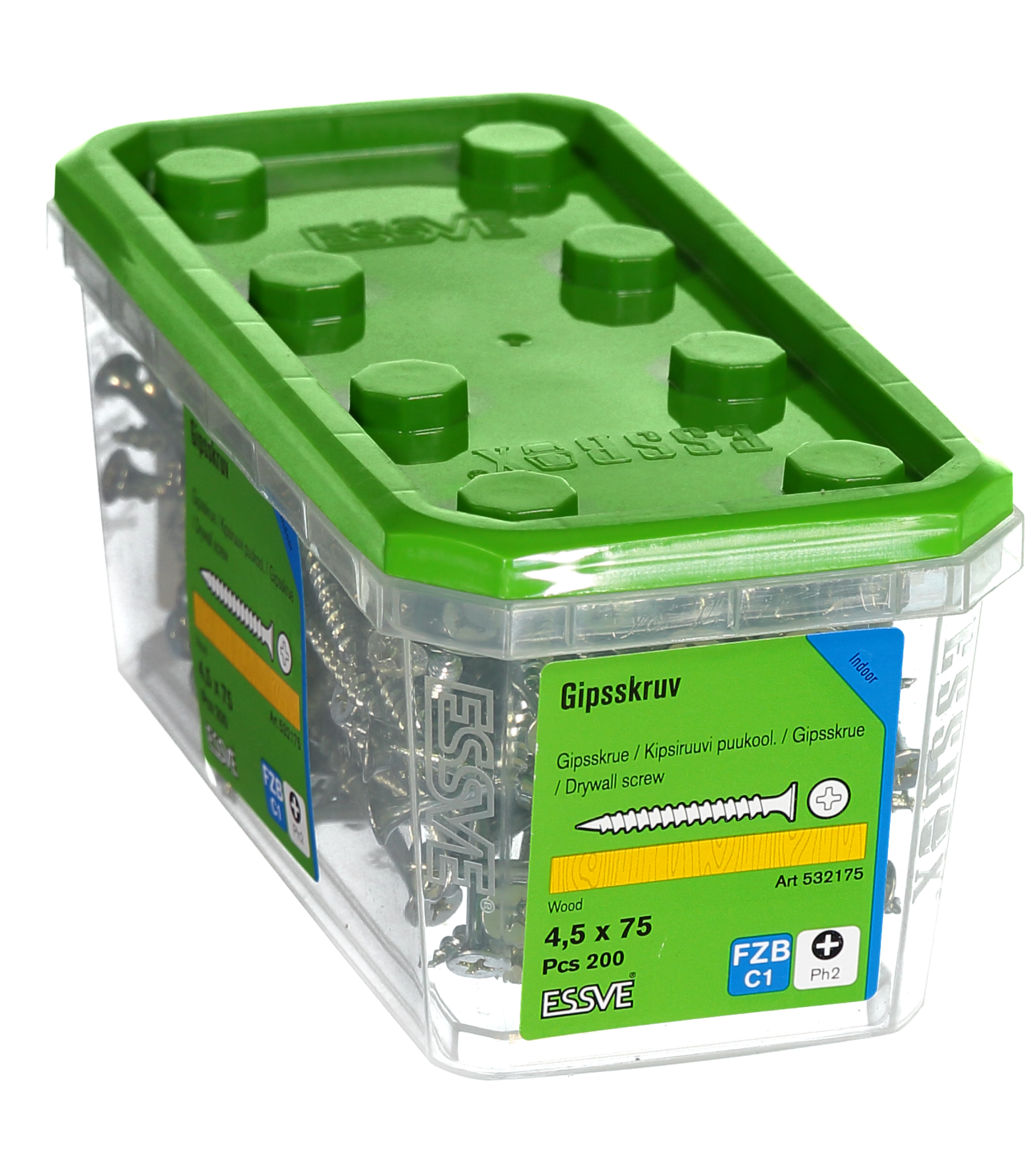 GIPSSKRUV TRÄ FZB 4,2X75 200ST