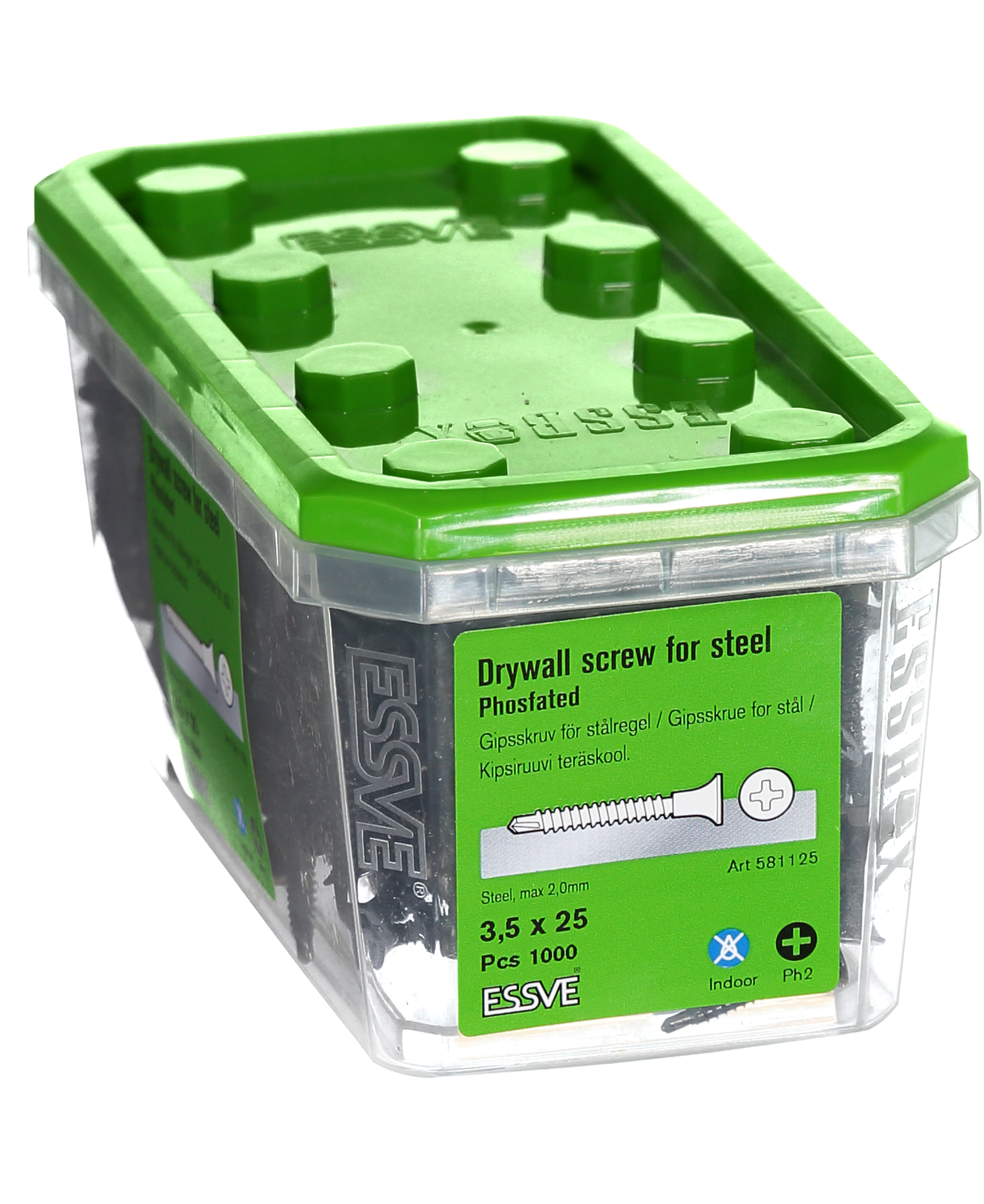 GIPSSKRUV BS FOS 3,5X25 1000ST