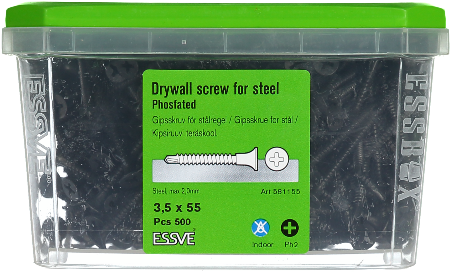 GIPSSKRUV BS FOS 3,5X55 500ST