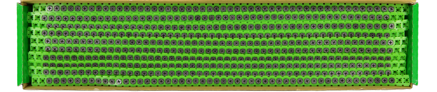 GIPSSKRUV STÅL BA 3,5x50 1000P BANDAD STÅLREGEL FOS