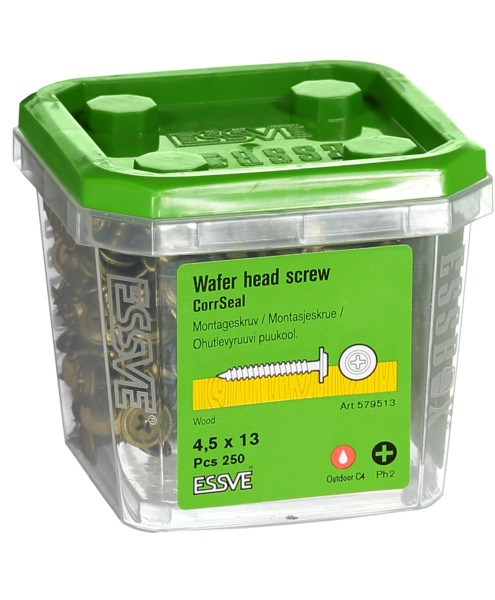 MONTAGESKRUV VS CS 4.5X13 250 TRÄREGEL