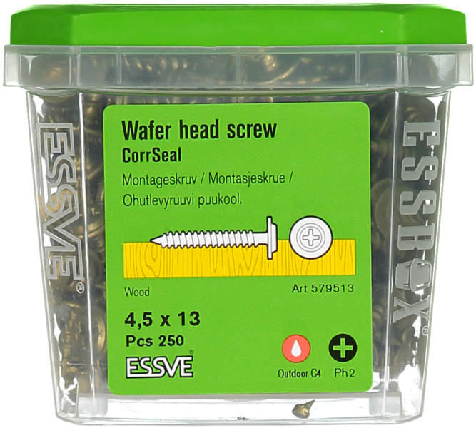 MONTAGESKRUV VS CS 4.5X13 250 TRÄREGEL