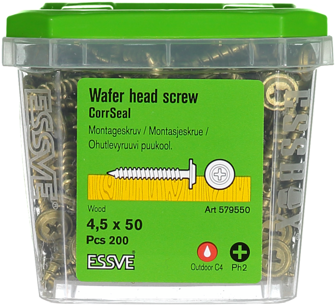 MONTAGESKRUV VS CS 4.5X50 200 TRÄREGEL
