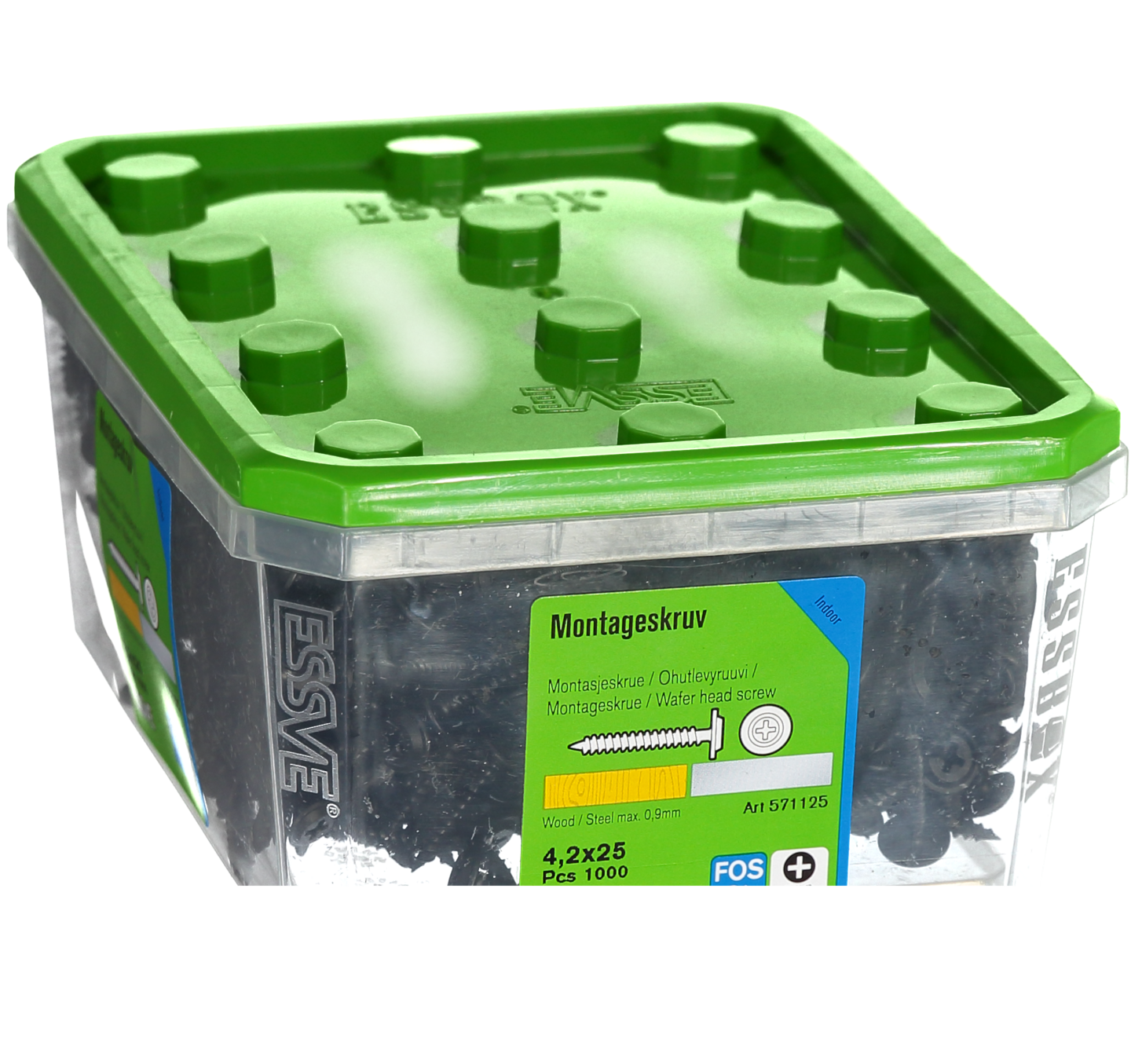 MONTAGESKRUV VS FO 4,2X25MM 1000ST