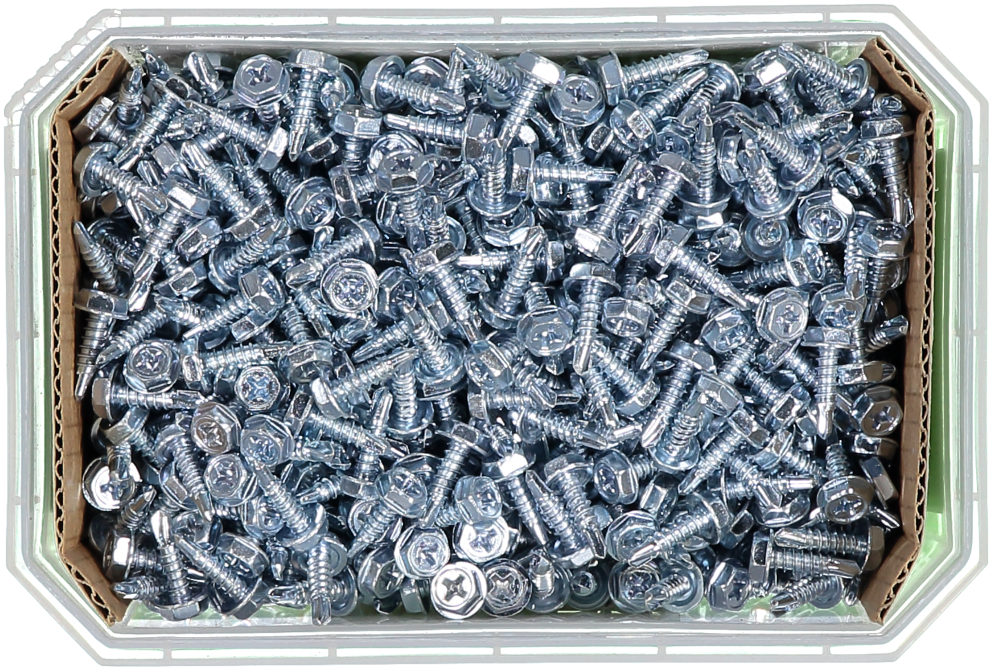 BORRSKRUV FZB 3.5X13 1000ST MED SEXKANTSSKALLE