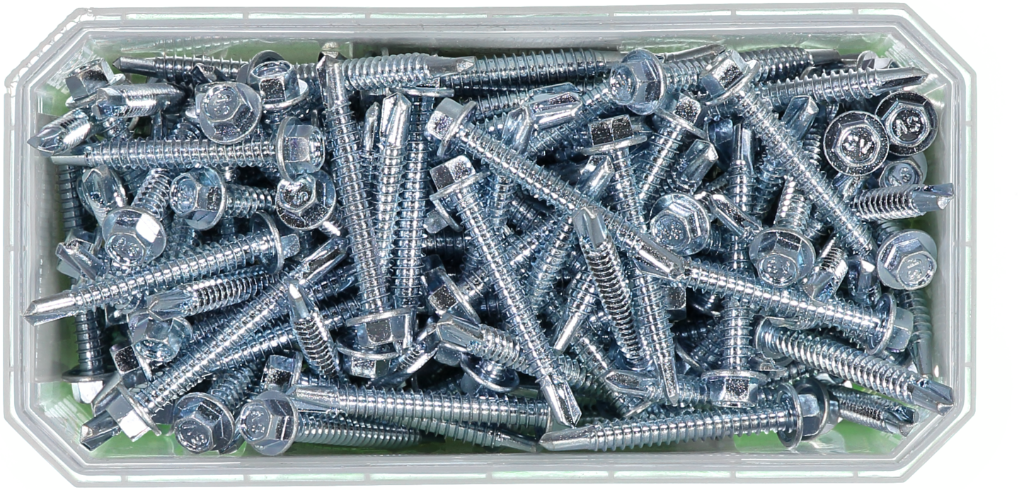 BYGGPLÅTSKRUV BS 6K FZB 6,3X50 FP/150