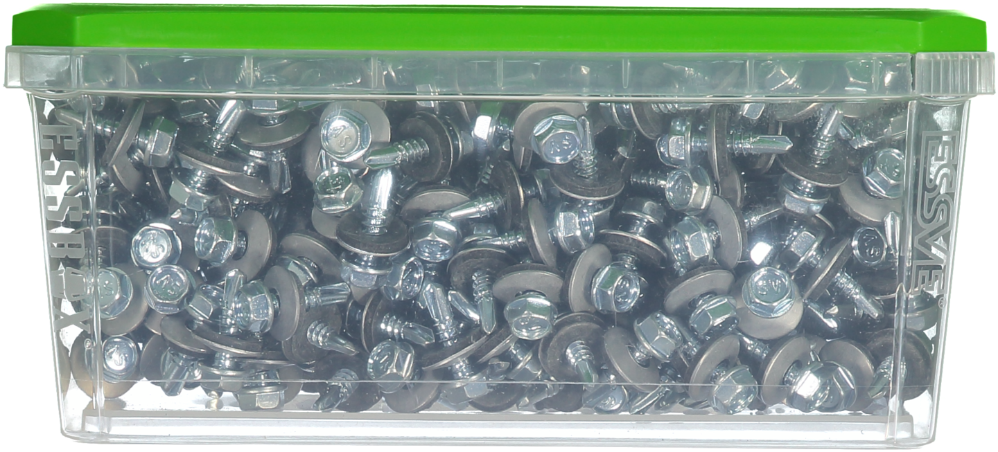 BYGGPLÅTSKRUV BS 6KB FZB 4,8X19 250ST