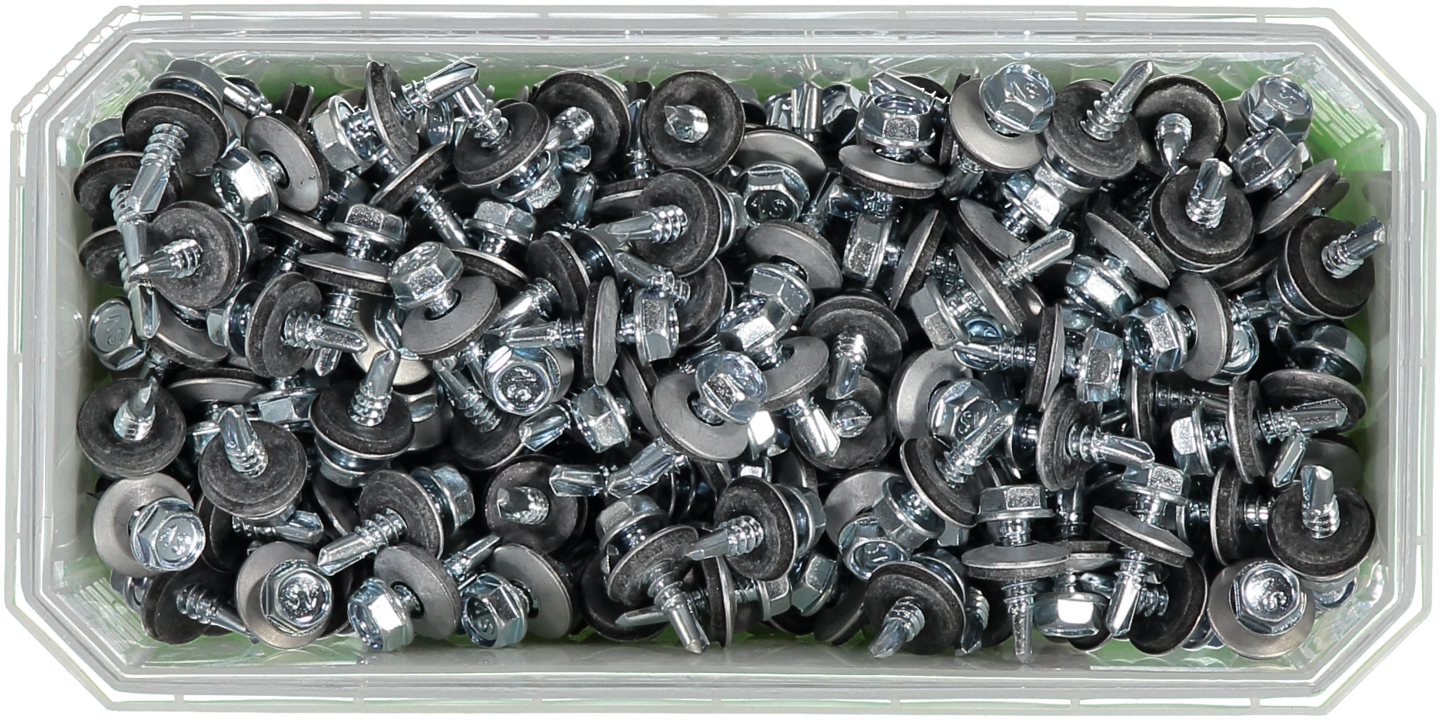 BYGGPLÅTSKRUV BS 6KB FZB 4,8X19 250ST