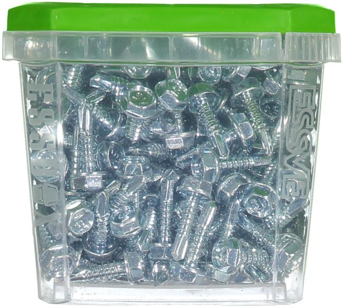 BYGGPLÅTSKRUV BS 6K FZB 4,8X19 250ST