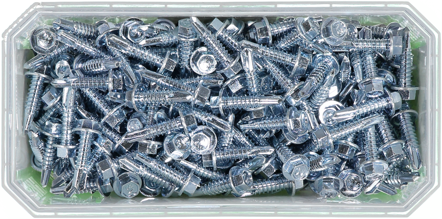 BYGGPLÅTSKRUV BS 6K FZB 6,3X25 FP/250