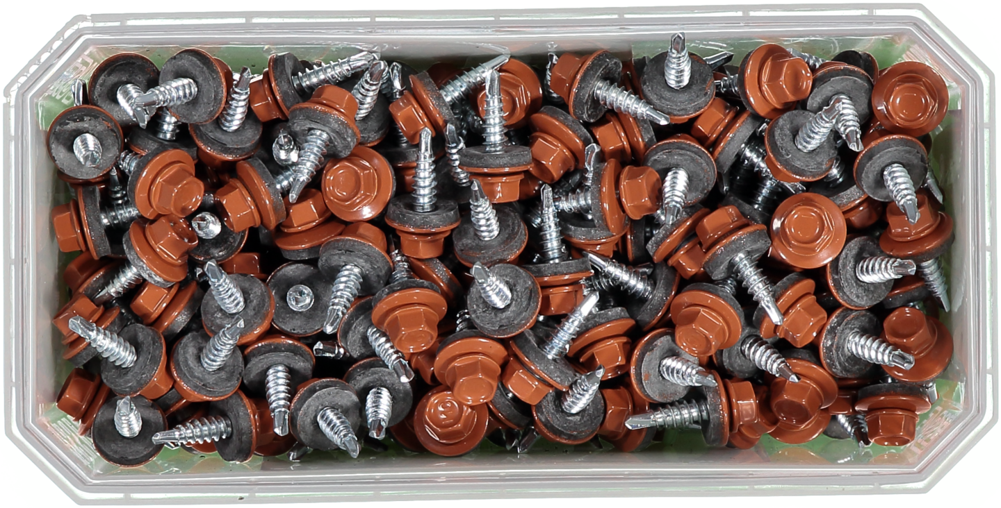 FARMARSKRUV T-RÖD 4,8X20 250ST MED BORRSPETS