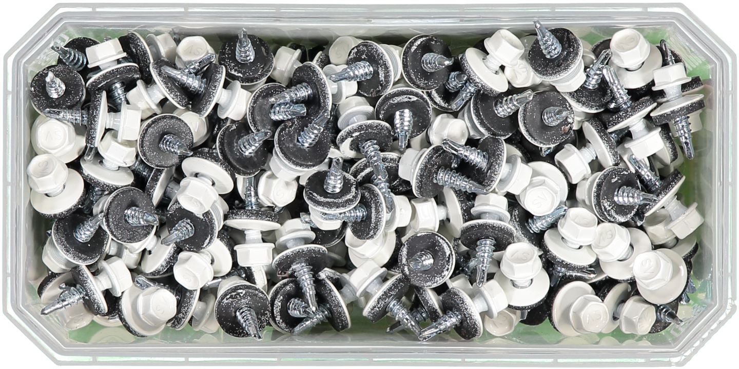 FARMARSKRUV VIT 4,8X20 250ST MED BORRSPETS