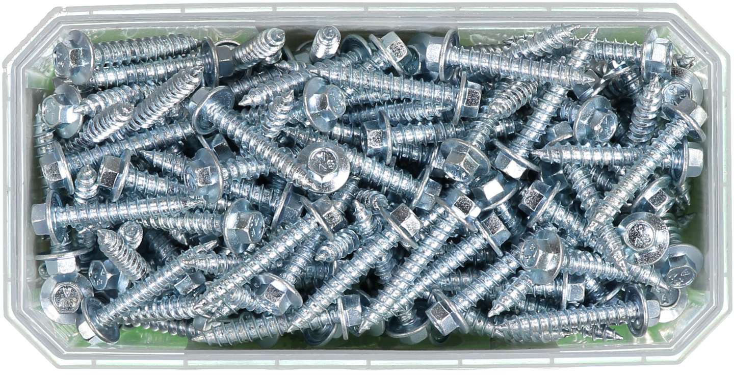 BYGGPLÅTSKRUV A 6KF FZB 6.5X38 FP/200