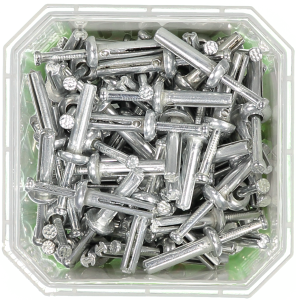 METALLSPIKPLUGG ZN 5X22 100ST SPIX