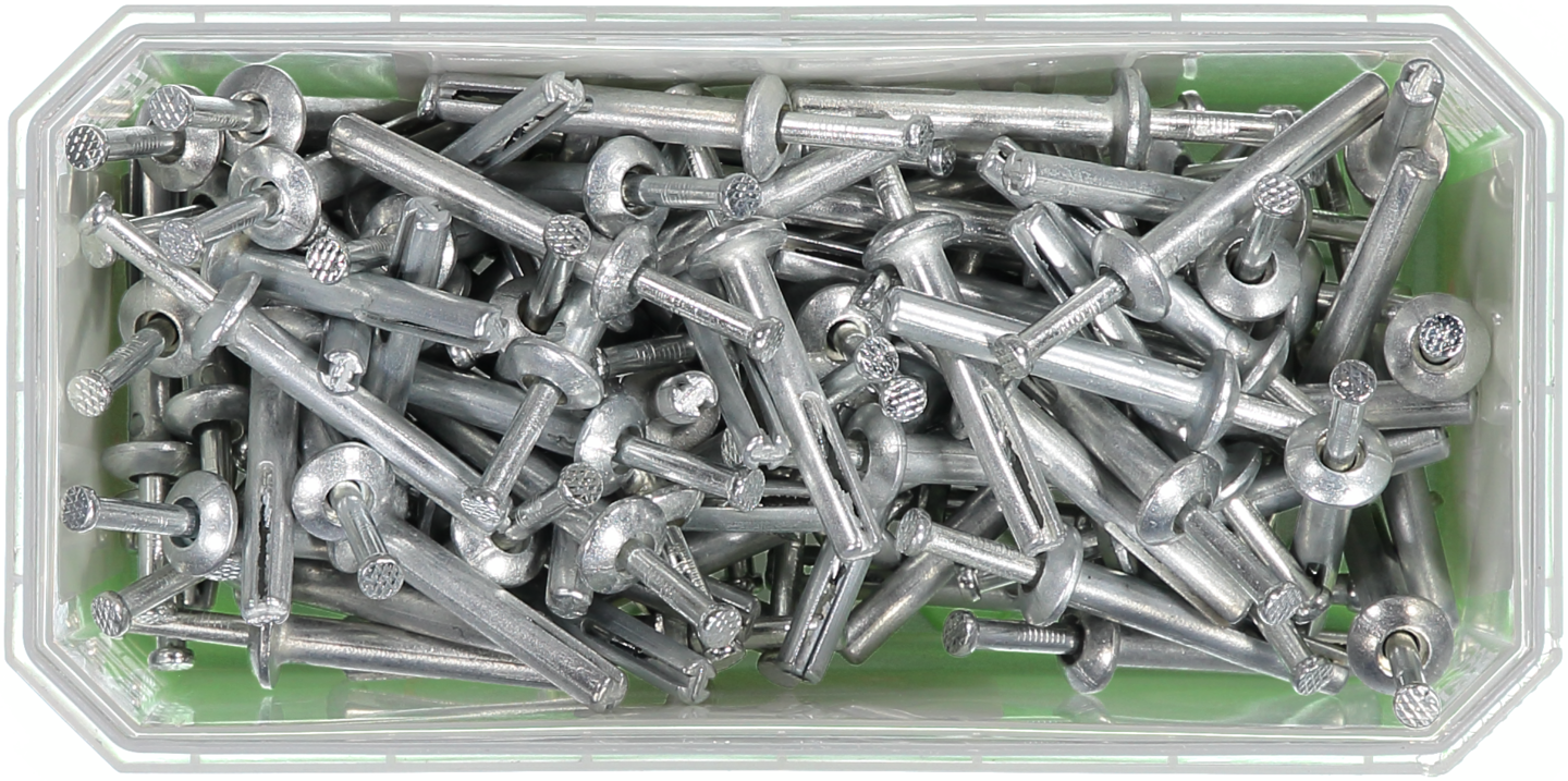 METALLSPIKPLUGG ZN 6X40 100ST SPIX