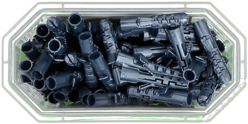 NYLONPLUGG N  5X25MM 100ST