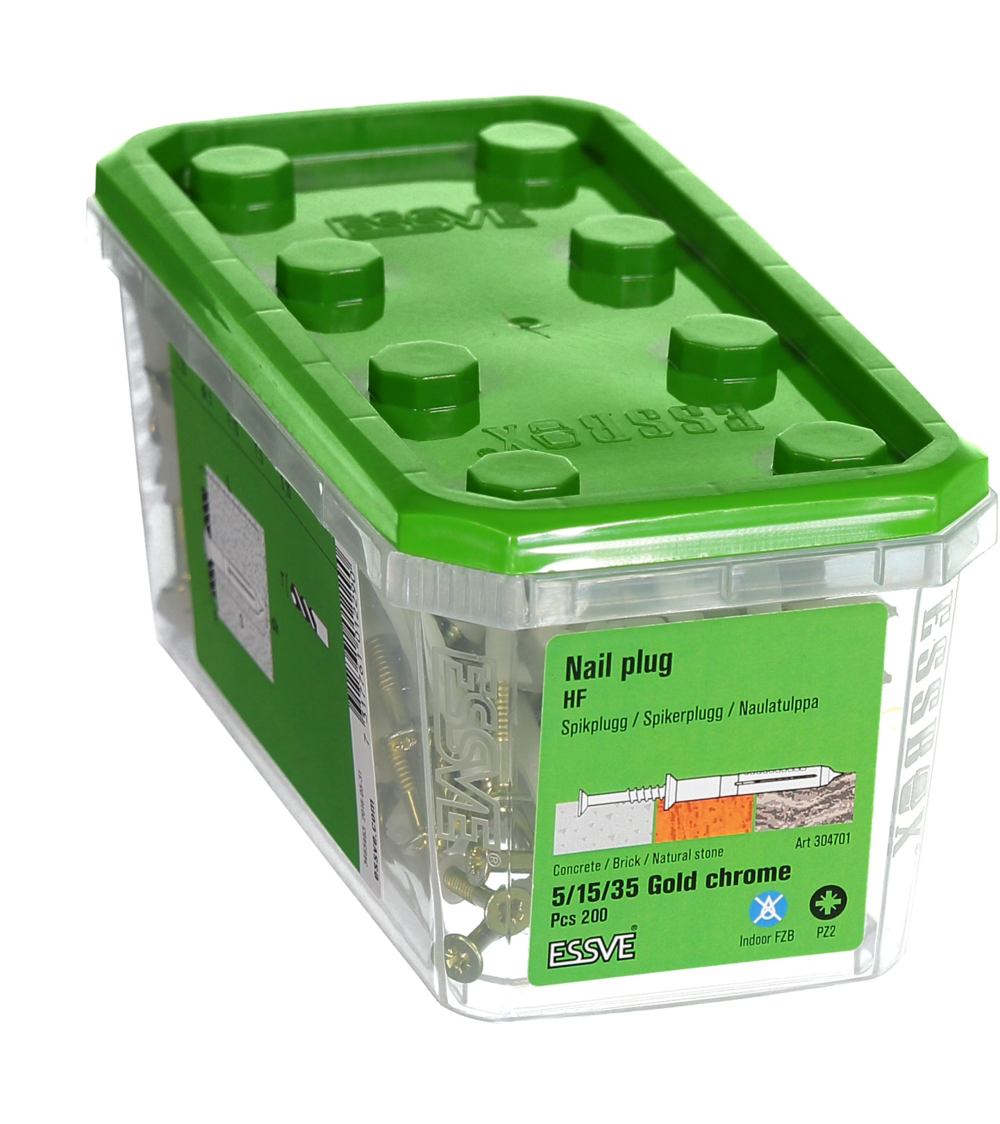 SPIKPLUGG HF GULKROM 5X35 200P PZ2