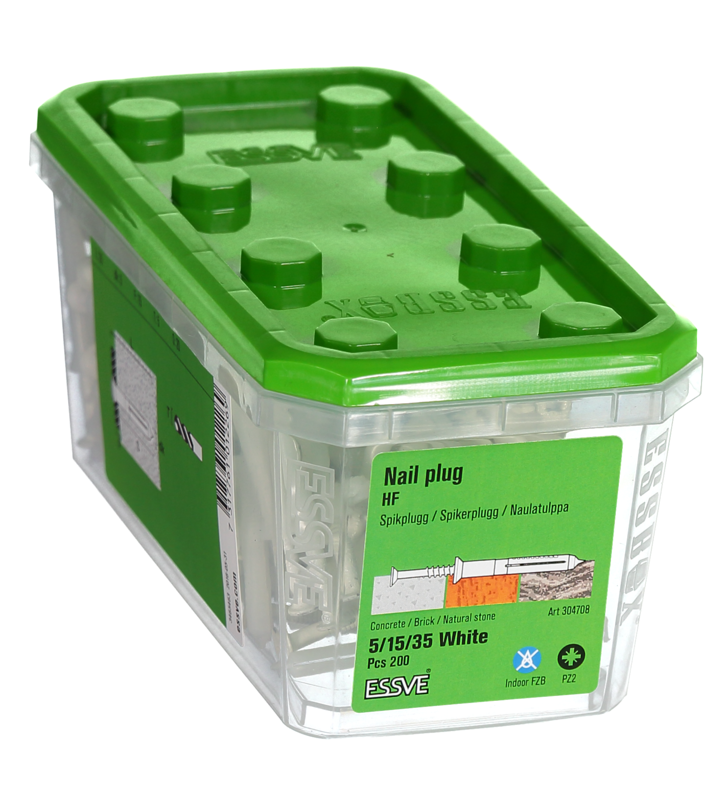 SPIKPLUGG HF VIT 5X35 200P PZ2