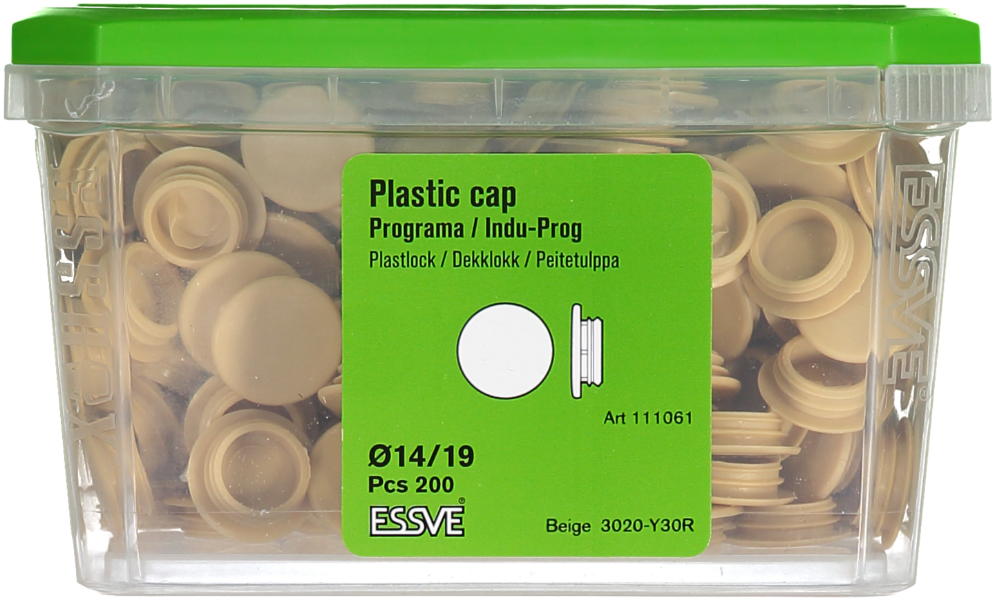 TÄCKLOCK 14/19 BEIGE 200ST