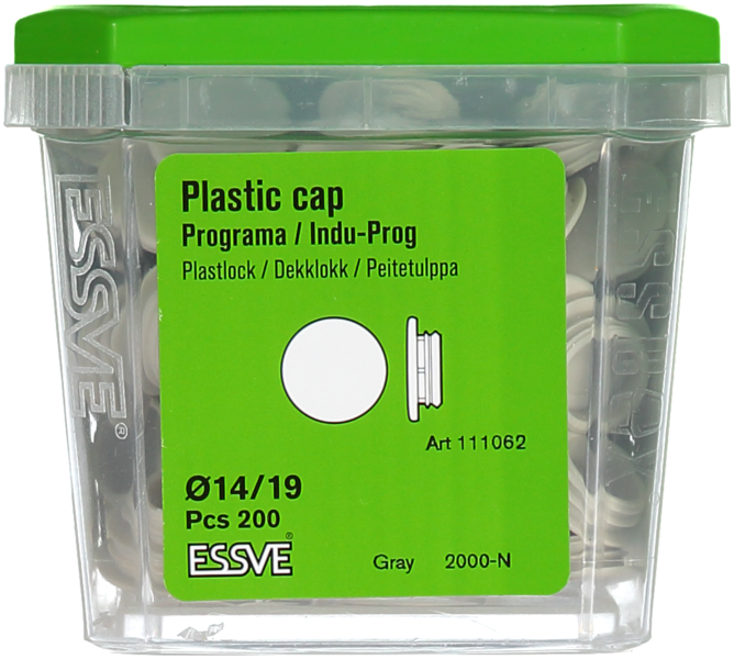 TÄCKLOCK ESSVE GRÅ 14/19 200ST