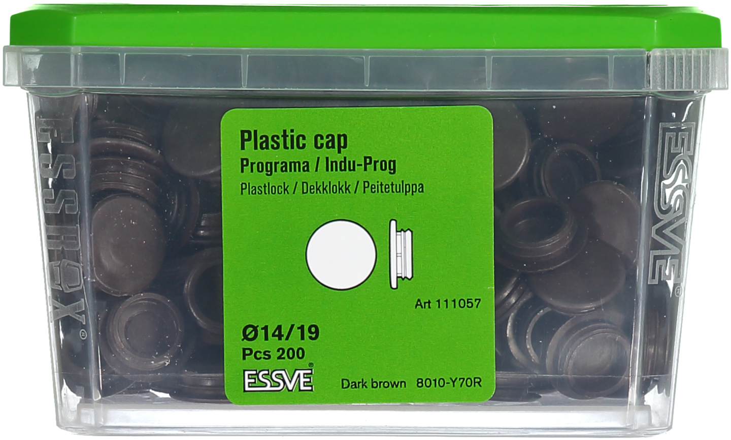 TÄCKLOCK 14/19 MÖRKBRUN 200ST