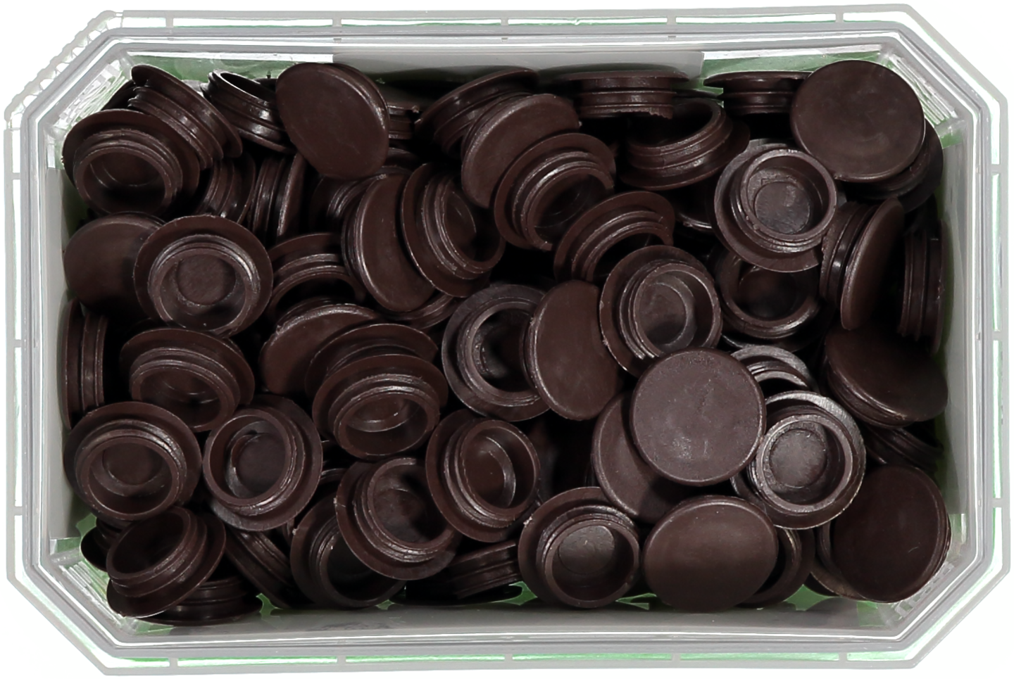 TÄCKLOCK 14/19 MÖRKBRUN 200ST