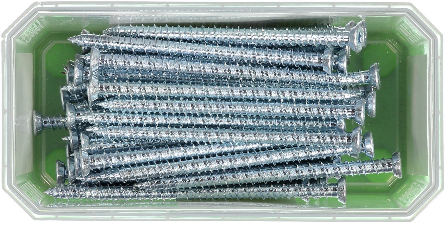 BETONGSKRUV FZB 7,5X112MM 50ST TX30 FÖRSÄNKT SKALLE