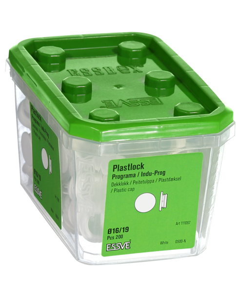 TÄCKLOCK 16/19 VIT 200P