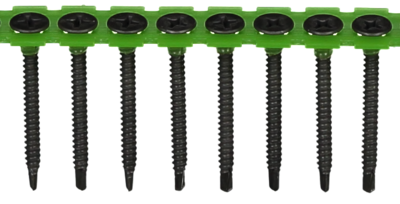 GIPSSKRUV BS BA 3,5X40 1000ST PH2 BANDAD STÅLREGEL FOSFATERA