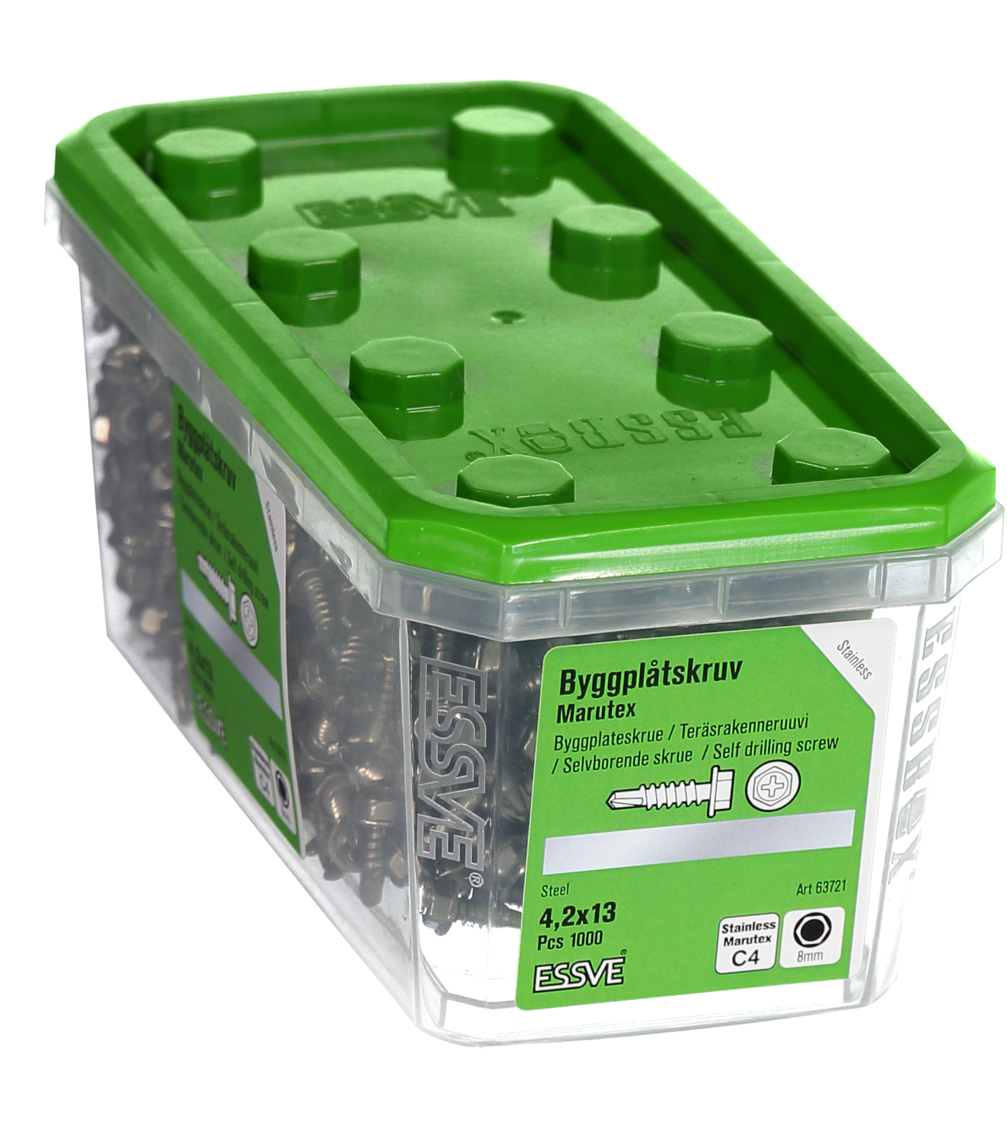 PLÅTSKRUV BS 6K A2 4.2X13 1000