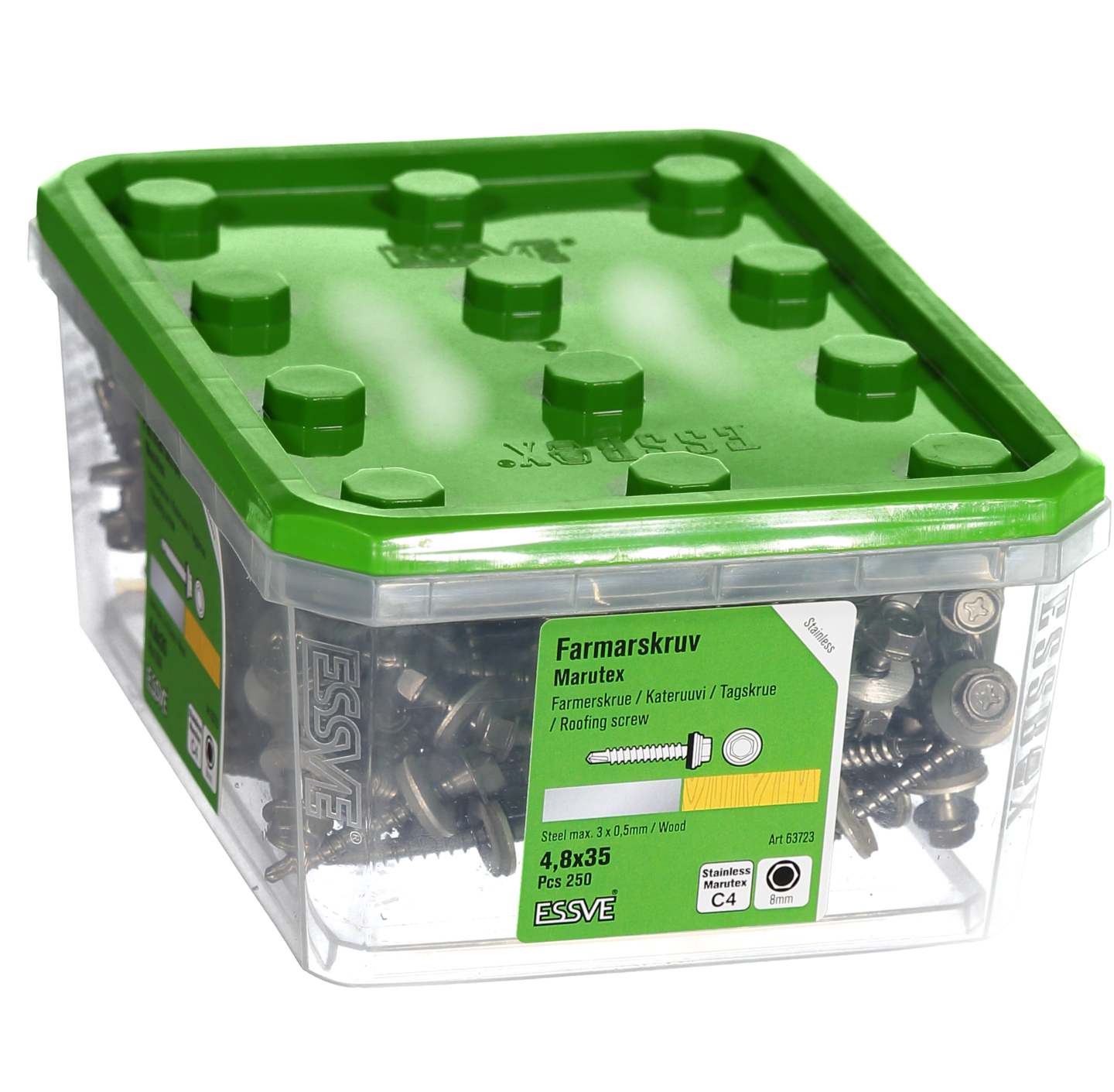 FARMARSKRUV BS MARUTEX 4.8X35 250ST