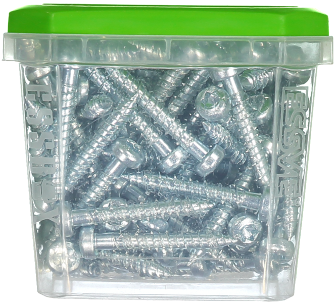 BETONGSKRUV KH FZB 6.3X40 100ST