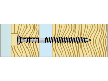 KARMSKRUV L BS FZB 6X100 100ST