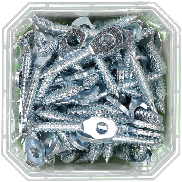 ÖGLEBETONGSKRUV FZB 6.3X30 100ST