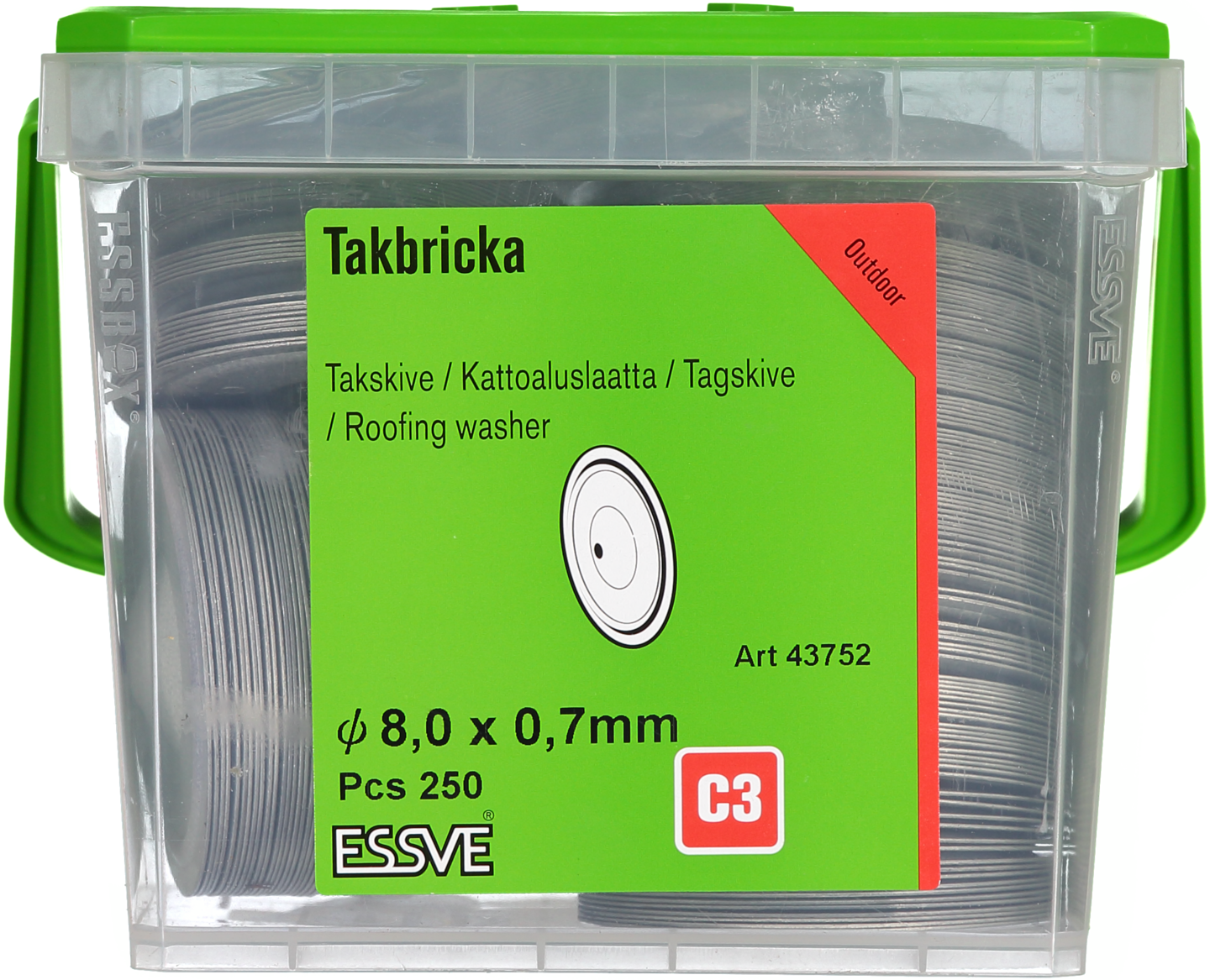 TAKBRICKA FZV 80MM/6MM 250ST