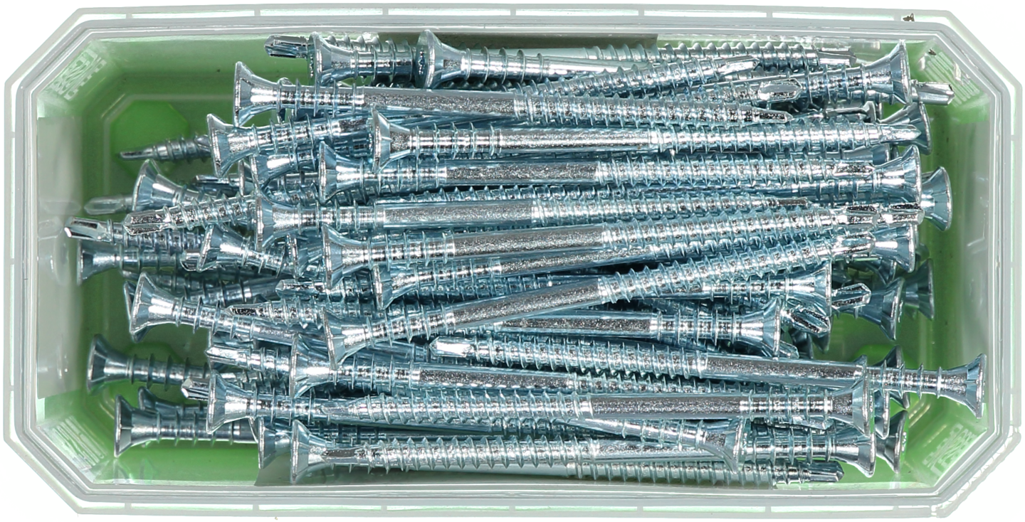 KARMSKRUV L BS FZB 6X100 100ST