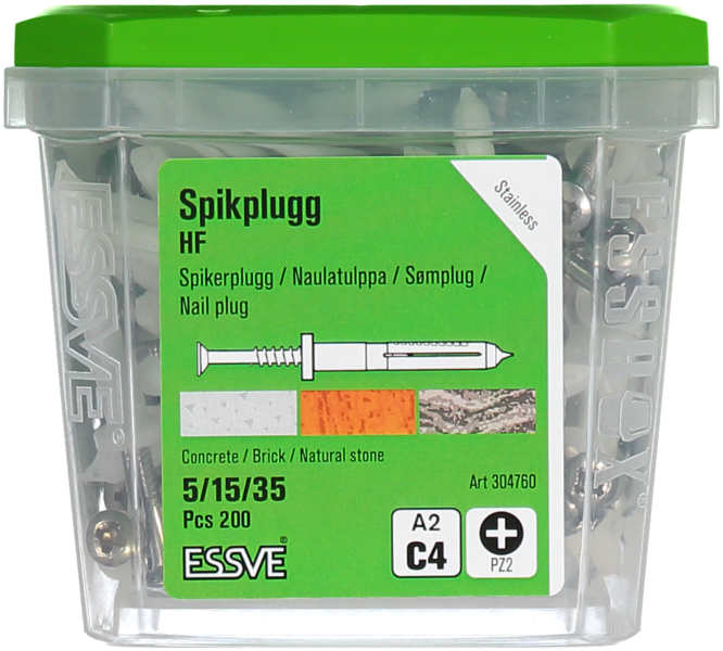 SPIKPLUGG HF A2 5/15/35 200ST