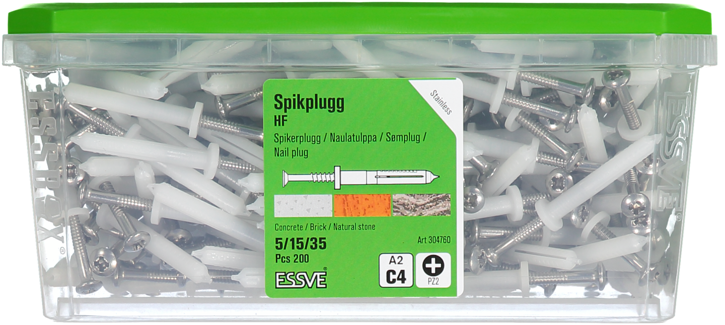SPIKPLUGG HF A2 5/15/35 200ST