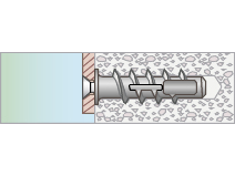 NYLONPLUGG ESSVE TURBO 6 10X50 25ST